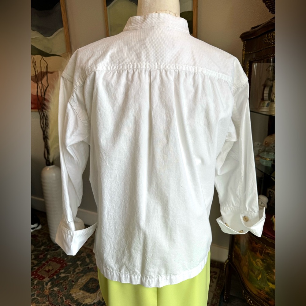 J Crew Cotton Mandarin Collar Jacket - Picture 3 of 12